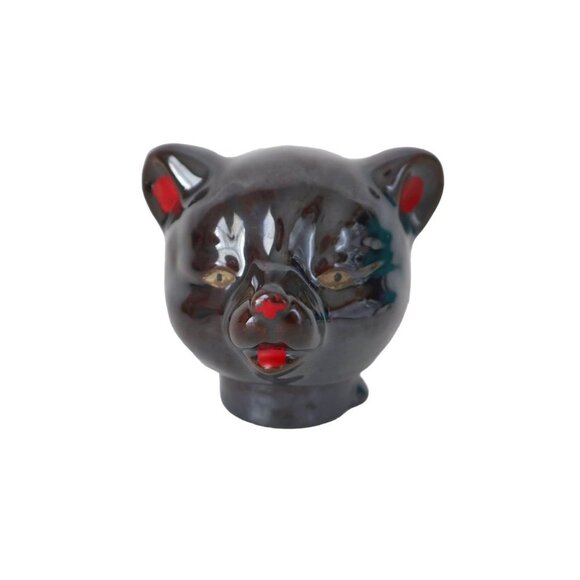 Vintage Bear Teapot Black Shafford - Picture 5 of 7